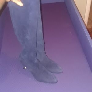 Manolo Blahnik Blue Heels